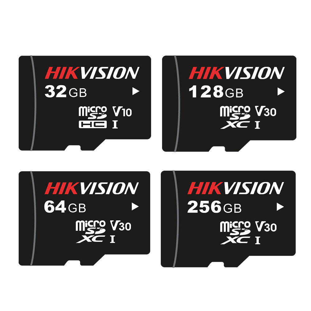 Carte mémoire microSD 128 GB HIKVISION spécial vidéo surveillance Europ -  Camera