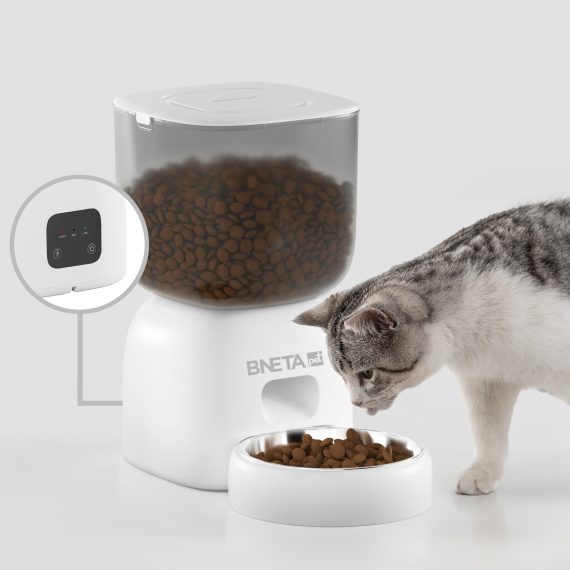 BNETA Automatic Smart Wi-Fi Pet Feeder F14-W (Open Box Item) - Image 4
