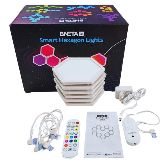BNETA IoT Smart Hexagon Light ST70 - Image 2