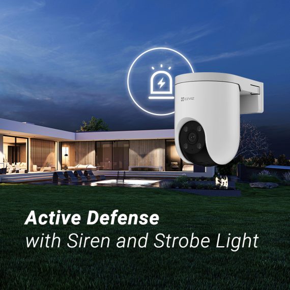 EZVIZ H8c PoE 2K PT Pan & Tilt Security Camera - Image 14