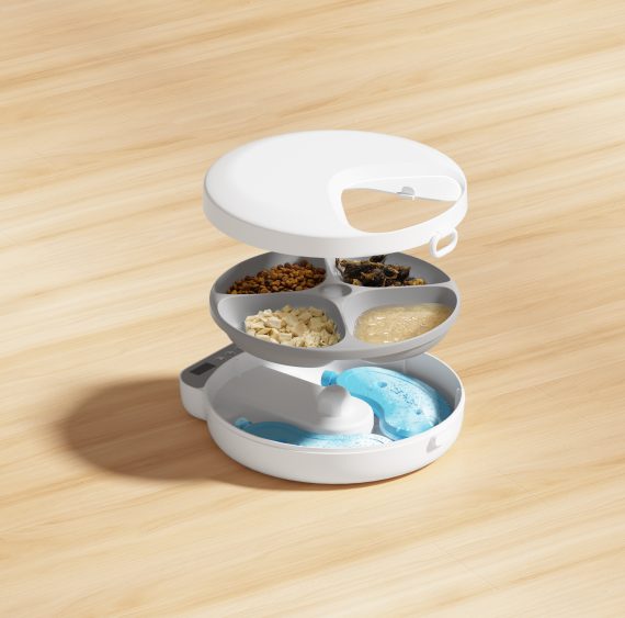 BNETA Pet Automatic Wet Food Battery Feeder F26 - Image 4