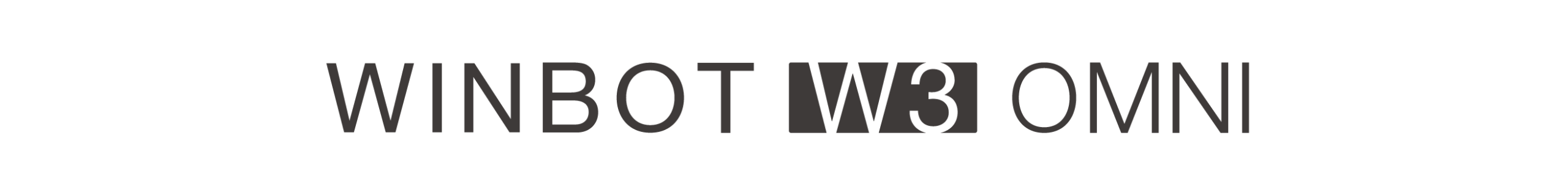 Black background with large gray watermark text reading 'WINBOT IW3' and 'WINBOT IW3 OMNI'.